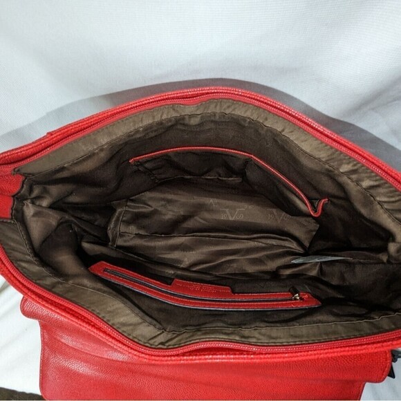 19V69 Italia Red Handbag - Picture 7 of 13